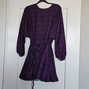 Rhode dress purple gorgeous L